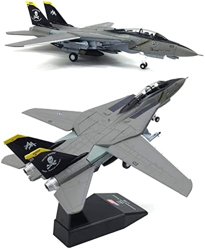 Dkhoun 1: 100 модел на авиони F-14 Tomcat Fighter Simulation Simulation Simulation Model Ailift Model Завршен производ модели на