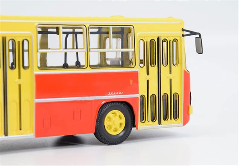 Советски автобус УССР Унгарски Икарус-260 автобус жолто-црвен 1/43 ABS камион претходно изграден модел