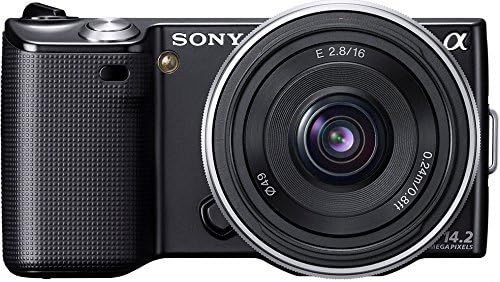 Sony Digital SLR Камера NEX - 5 Двоен Комплет Black NEX-5D/B