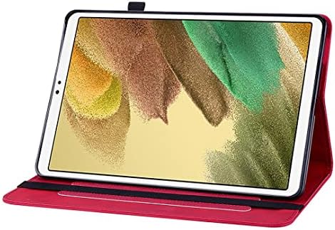 Case Satungse за Samsung Galaxy Tab A7 Lite 8.7 SM-T220 T225, мултифункционална PU кожна флип-паричник Слоти за картички, еластичен