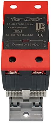 Решение со една фаза цврста состојба 10A 25A 40A DIN RAIL MONTED DC CONTROL AC SSR
