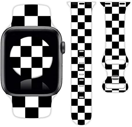 Симпатични Спортски Часовници Компатибилни со Apple Watch 38мм 40мм 41мм 42мм 44мм 45мм Силиконски Нараквици Ремен За Замена За