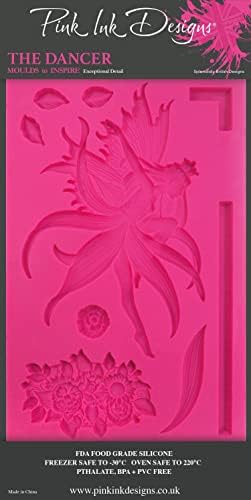 Розово мастило дизајнира силиконски мувла танчер
