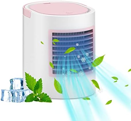 Преносен климатик за наизменична струја, нова овална вода кул вентилатор УСБ -уредување на домаќинството Мал вентилатор мини работна