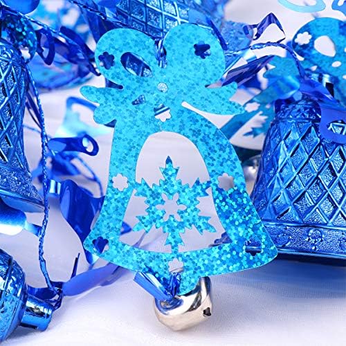 Абаодам креативно Божиќно bellвонче што виси жици Божиќно дрво Декор Објективни материјали за домашна забава