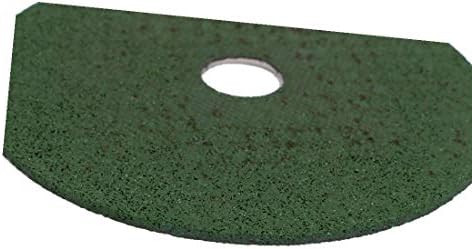 X-gree 100mmx2.5mmx16mm сечење тркало за мелење на диск зелена 3 парчиња (100mmx2.5mmx16mm rueda de corte rectificadora cortada