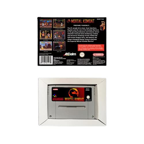 Девон Мортал Комбат ЕУР верзија Акционата игра картичка со малопродажба со малопродажба