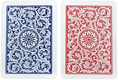 Копаг 1546 Дизајн Пластични Карти За Играње, Покер Големина Црвена/Сина