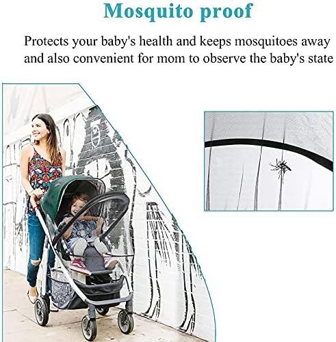 Мрежи За Комарци за Колички за бебиња, Универзални мрежи За Комарци За Бебиња Од Типот На Заклучување, Мрежи За Истегнување, мрежи