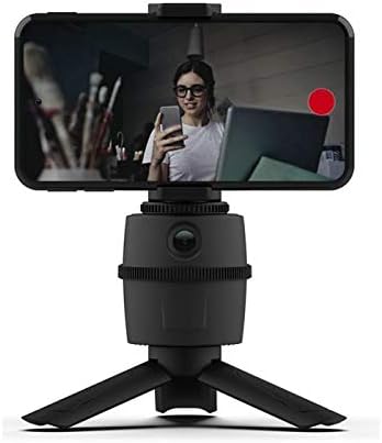 Застанете и монтирајте за Huawei Mate SE - PivotTrack Selfie Stand, Pivot Stand за следење на лицето за Huawei Mate SE - Jet Black