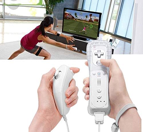 Зеростори 2 Пакувања Контролер За Гестови Силиконски Капак На Куќиштето На Кожата Со Ремен За Зглоб За Далечински Управувач Wii