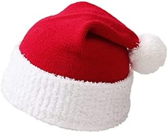 Century Star Baby Дедо Мраз плете бебешки Божиќ, новороденче дете, Божиќ, бои, капи, зимско момче Девојче Девојка Клаус капа
