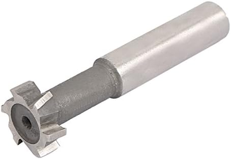 AEXIT 16 mm сечење рутер битови dia hss 6 флејти t слот крај за мелење алатка за сечење алатки за третман на раб и делови за жлебови