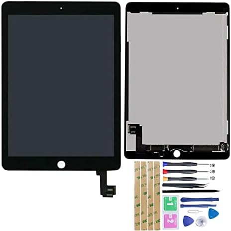 Замена на LCD Jaytong за I-PAD Air 2 iPad 6 2014 A1566 A1567 LCD дисплеј на екран на допир склопување на екран на допир
