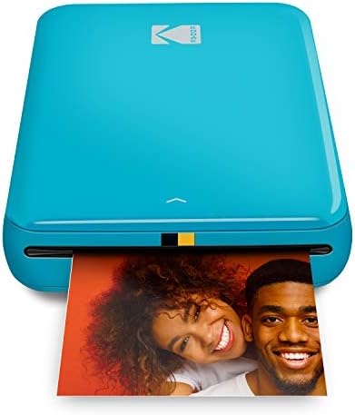 Kodak Step Instant Color Photo печатач со Bluetooth/NFC, Zink Technology со Kodak 2 X3 Premium Zink Photo Photo Haper компатибилен