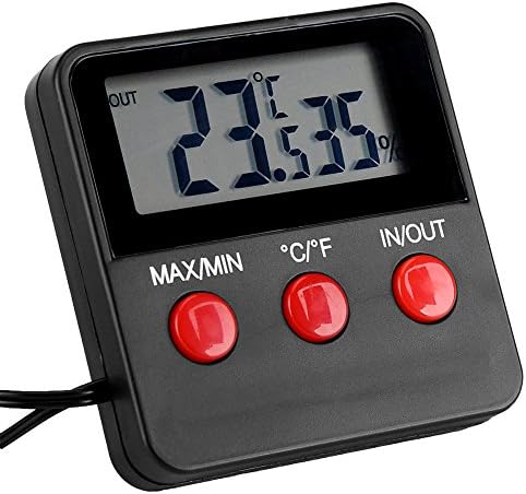 Температурен монитор-лесен за читање на прецизен монитор на температурата со сонда за отпорност со држач за магнет