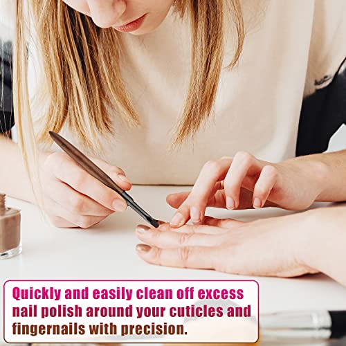 2 парчиња четки за чистење на четки за чистење на ноктите и агол за продолжување на ноктите четки за сликање на четки за девојки