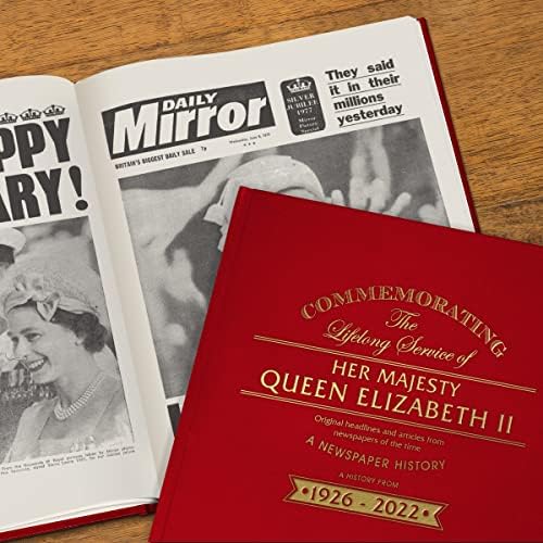 Подароци Со потпис Персонализирана Книга За Историја На Весници - Британски Кралски Подарок За Спомен