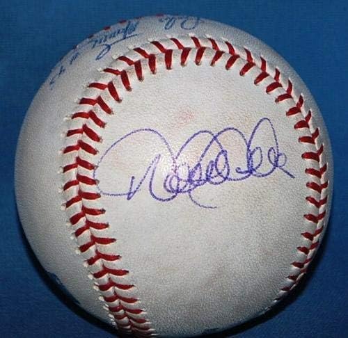 Дерек etетер Алекс Родригез Педро Мартинез Влад Гуереро потпиша бејзбол ПСА/ДНК - Автограмски бејзбол