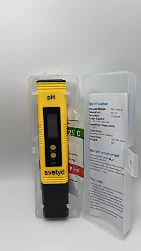 Мерачи на pH -мерач на pH, дигитален мерач на pH, мерач на вода со голема точност за вода за пиење во домаќинството, аквариум, базен, бањата