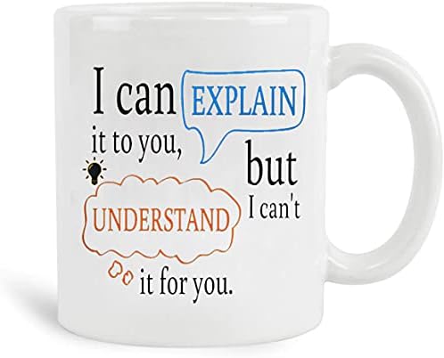 Fattemd Смешен инженер за кафе, можам да ви го објаснам, но не можам да го разберам за вас најдобри инженерски подароци за