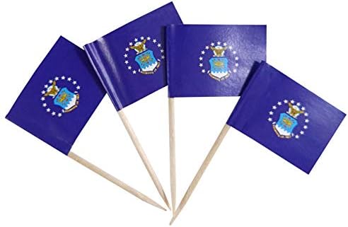 JBCD US Air Force Spean Flag Flag Mini Мали знамиња за топер