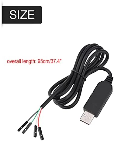 USB до TTL PL2303HX RS232 Ажурирање на верзијата конвертор USB до COM/TTL сериски порт -адаптер STC за преземање кабел за преземање