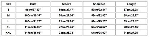 GATXVG Womenенски плус големина на дуксерот со дуксери за дуксери за џемпери со долги ракави на врвот на ирваси за печатење на