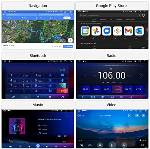 Roadanvi HD 10.25 8G+128G Android Автомобил Стерео За Toyota 4Runner 2014 2015 2017 2018 2019 Безжичен Carplay Android