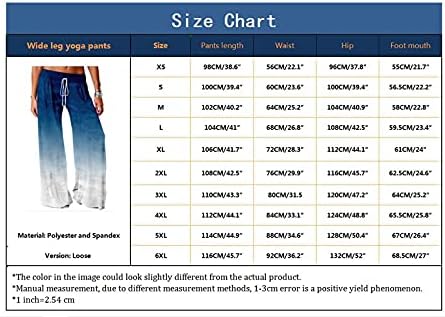 СИЈАОМА Женски Панталони За Печатење Во Боја На Вратоврска Плус Големина Активни Јога Панталони Лабави Панталони