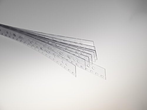 Ленти за пополнување на Ренц во 2: 1 врзувачки жици/чешли, 3,5 x 5,5 мм, дебелина 0,3 мм транспарентна ДИН А4