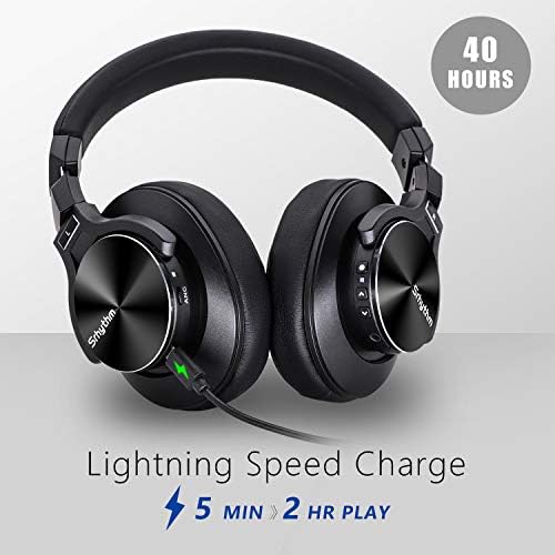 Srythm NC75 Pro Слушалки За Поништување На Бучава Bluetooth V5. 0 безжични 40 часа Играње Преку Слушалки За Слушалки Пакет СО