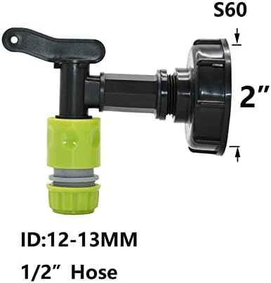 Адаптер за резервоарот машки конец на вода конектори за заменување на вентили за замена за спојување 1 парчиња