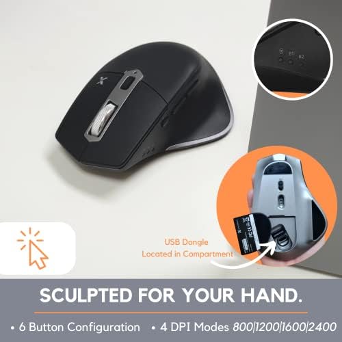 X9 Безжична Combономска Тастатура И Комбо На Глувчето-2,4 G+Bt Оптимизиран За Удобност-Bluetooth Ergономска Поделена Тастатура Со Одмор На Зглобот