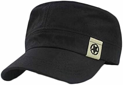 Менс капи и капачиња за бејзбол капа грмушка капа капа патрола кадет рамен воен терен покрив бејзбол капачиња