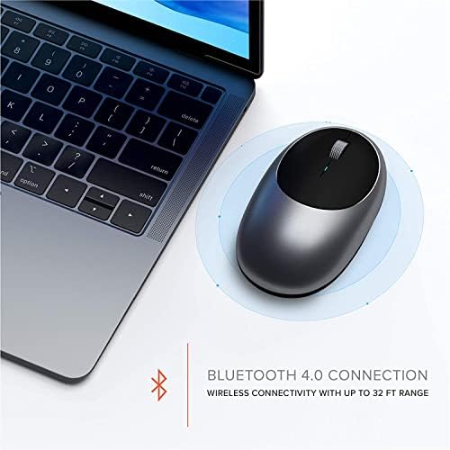 Satechi Слим X3 Bluetooth Позадинско Осветлување Тастатура со нумеричка Тастатура &засилувач; M1 Bluetooth Безжичен Глушец-Компатибилен со 2022 MacBook Pro/Air M2, 2021 MacBook Pro M1 Pro &засилувач;