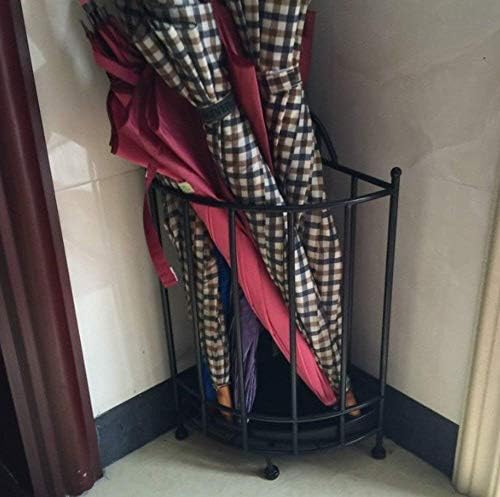 Чадор за чадори Дмуниз Синтен стил Ironелезна сала хотел за складирање дома/црно