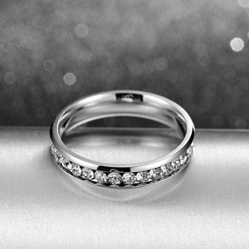 KOLESO JR2075 4mm никогаш не избледи 316L прстен за жени-25041