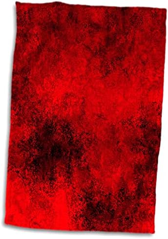 3drose Sven Herkenrath Art - убава мешавина од црвена и црна - крпи