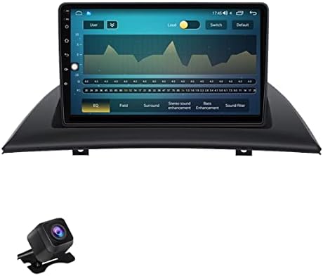 Автомобил Радио Двоен Дин Мултимедијален Плеер ЗА Б-МВ X3 Е83 2004-2012 4G WiFi GPS Bluetooth Андроид 10.0 Автоматски Екран На Допир Стерео Со Карплеј Контроли На Воланот RDS DSP