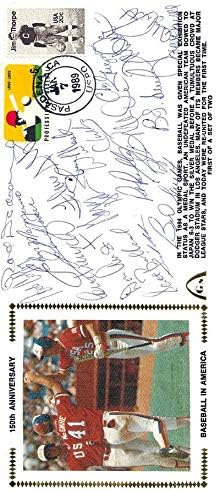 Олимпискиот тим на САД во 1984 година го автограмираше првиот ден на насловната страница со 20 вкупно потписи, вклучувајќи го