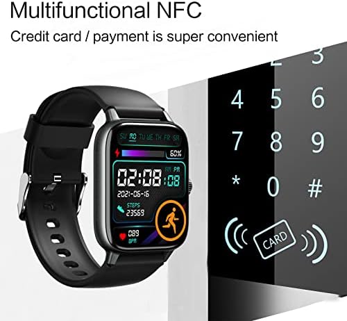 Паметен Часовник, Примање Повици &засилувач; Бирање за iOS &засилувач; Андроид, Ip67 Водоотпорен Спортски Часовник Со Фитнес Тракери,