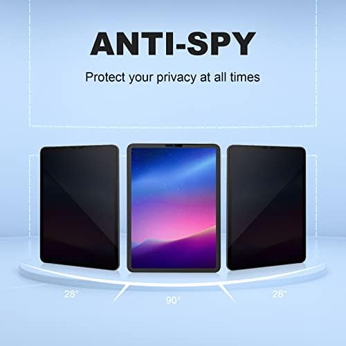 JIEYKJO 2 Пакет Заштитник На Екранот За Приватност за iPad Pro 11 2021 2020 2018 - Анти-Шпионски Анти-Сино Светло Заштитник На Екранот