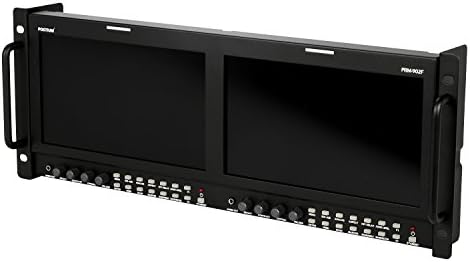 Икан Двојна 9 3G/HD/SD-SDI &засилувач; HDMI Lcd Rackmount Монитори СО PIP &засилувач; HDMI-до-SDI