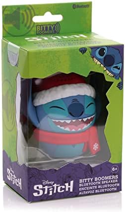 Bitty Boomers Disney: Stitch Holiday - Mini Bluetooth звучник, повеќебојни