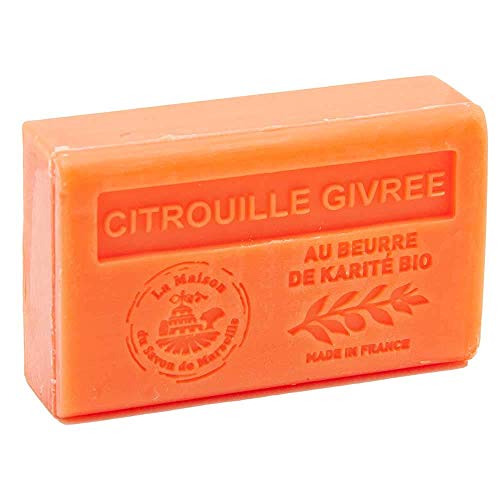 Мејсон Ду Савон Де Марсеј - француски сапун направен Со Органски Шеа Путер - Замрзнат Мирис Од Тиква - 125 Грама Бар