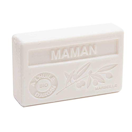 Мејсон Ду Савон Де Марсеј-француски сапун направен Со Органско Масло Од Арган-Мирис На Мајки - 100 Грама Бар