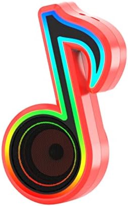 Bluetooth звучник мини преносна музичка белешка за облик на облик на звучникот за креативци, опрема за звук на звук за звук за дома, П.
