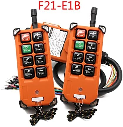 SUTK F21-E1B 2 Трансмитер + 1 приемник 220V 380V 110V 12V 24V Индустриски далечински контролер прекинувачи за кревање на кран