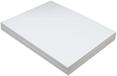 Табла со тешка категорија на пекони, 9 x 12 инчи, бели, 100 листови